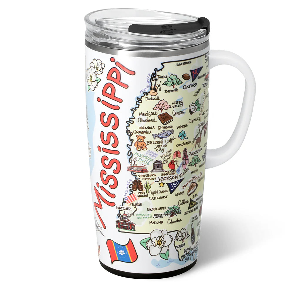 Swig Mississippi Travel Mug, 22oz